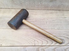 Vintage Carpentry Round Wooden