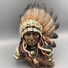 Indian Warrior Hunter Resin
