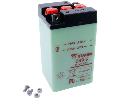 Battery 8ah yuasa b49 6 - yuasa, b49-6