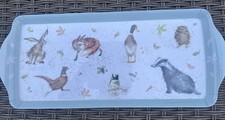 Pimpernel Wrendale Designs Sophie Dale Tea Tray Woodland Animals (38cm x 16cm)