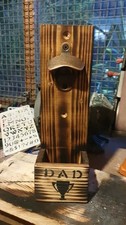 Handmade Rustic Wooden Bottle