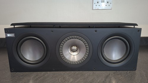 Kef q200c black - black, oak