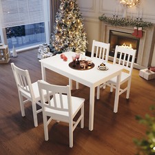 Classic Solid Wooden White