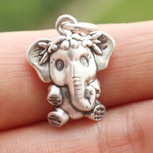 925 sterling silver elephant - 925,
