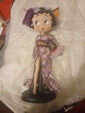 Porcelain Betty Boop On Stand chinese/japanese.Figurine on stand