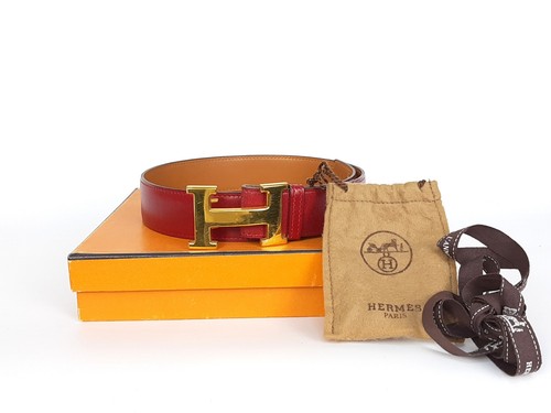 Hermes constance buckle belt - hermes,