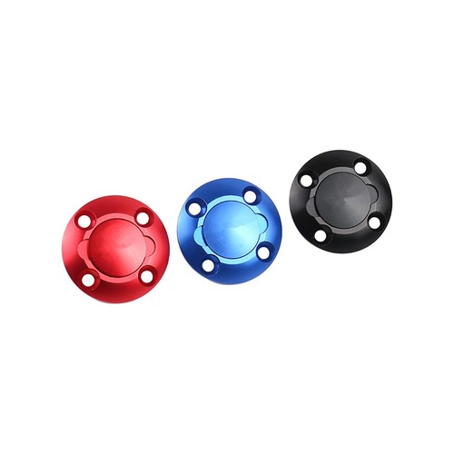 Alloy round fuel dot cap - round,