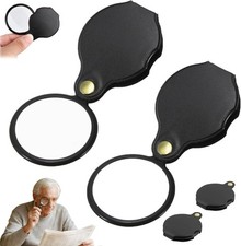2 Pcs Pocket Magnifying