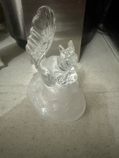 Cristal d'Arques Lead Crystal Glass Animal Figurines Squirrel Ornament