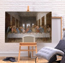 Last Supper Canvas Wall Art 3ft x 2ft (90x61cm) - Collection London N1