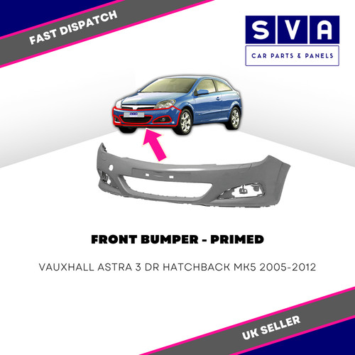 Front bumper primed - bumper,