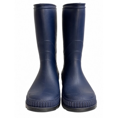 Kamik navy blue rubber rain - blue,
