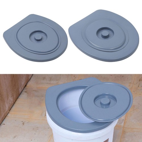 Bucket toilet seat with lid - bucket,