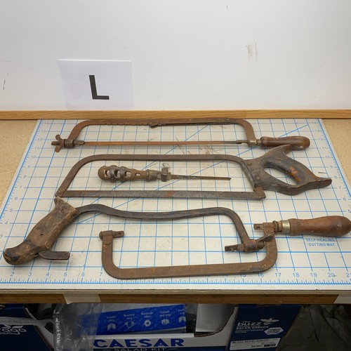 Vintage hack saw tool - hack,