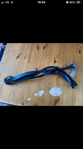 Black leather size full - black,