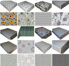 Grey Tablecloth Wipe Clean