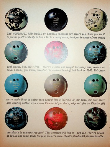 Original ebonite bowling - original,