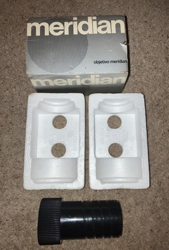 Rare boxed meridian 100mm - meridian, f2.8