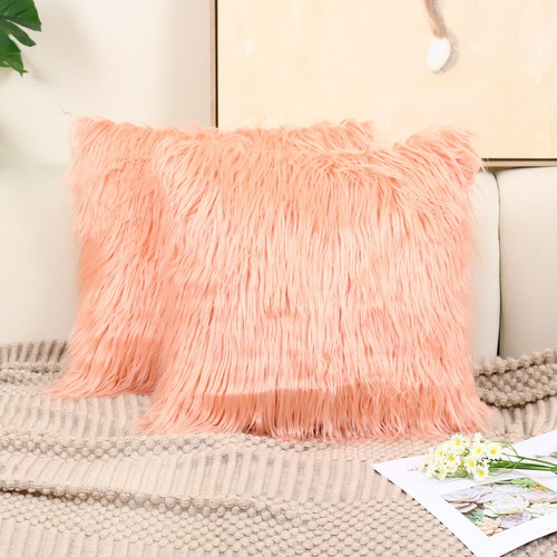 Home decor faux fur cushion - home,