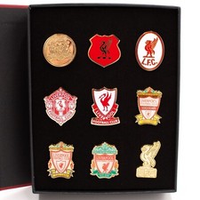 Liverpool FC Official Crest Badge Set 