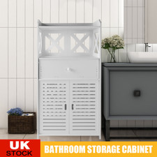 White Bathroom Storage Cabinet