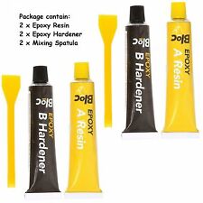 Epoxy Resin Glue Extra Strong Adhesive Super Bond Hardener Metal Plastic Wood
