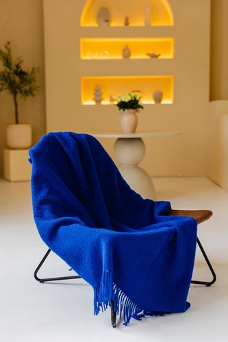 Merino wool bouclé - merino, blanket