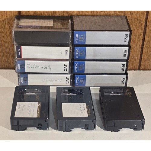 Vhs camcorder tapes - vhs-c,