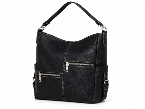 Women faux leather - leather, hobo