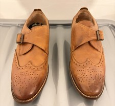 Next Tan Buckled Brogues Size