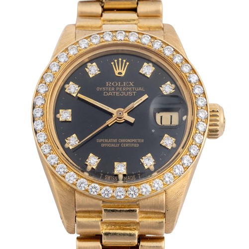 Rolex datejust 6917 26mm 18k - rolex,