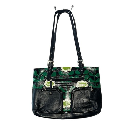 Black green and white - white, funky