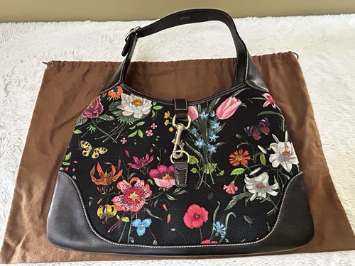 Gucci vintage jackie flora - gucci,