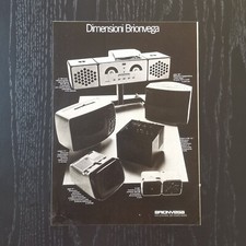 1971 Brionvega - Original AD
