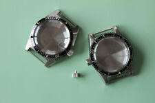 RARE Calypsomatic Droz 2000 Universal Polerouter SUB SS Diver Screw  Crown