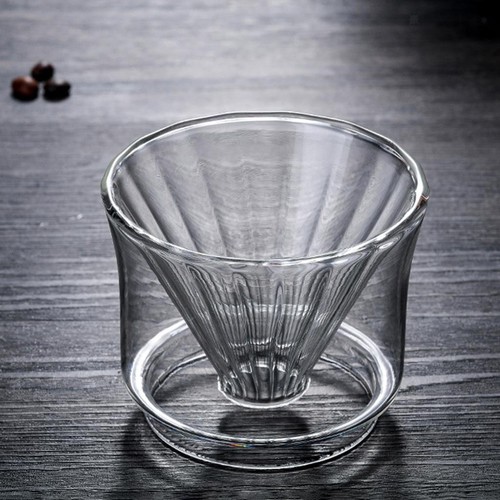 1pc glass coffee - 1pc, dripper