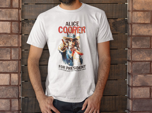 Alice cooper for presidente - alice,