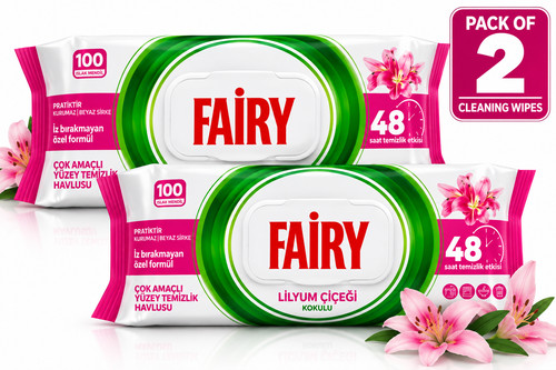 Fairy wet wipes lilly - fairy,