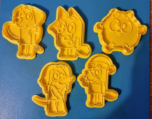 Bluey cookie cutters set - bluey, kids