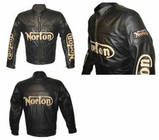 Mens Racing Norton Full Black