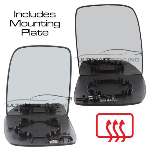 Upper mirror glass fits - glass, fiat