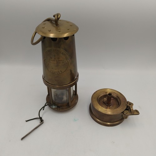 Eccles protector miners lamp - eccles,