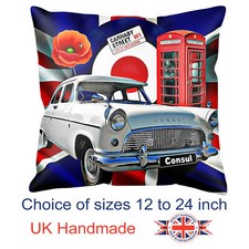 Car Art Classic Consul Mark 2 Cushion Consul Mark Pillow Personalised Unofficial