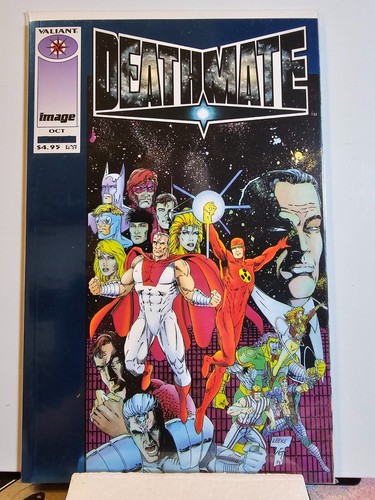 Deathmate blue comic - blue, 1993