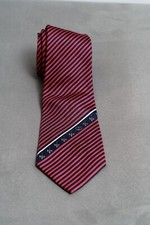 Gucci Mens Tie Red Stripe Blue