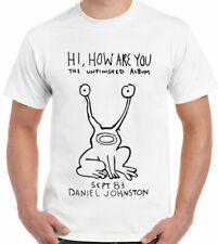 Kurt Cobain T-Shirt Mens Hi How Are You Daniel Johnston Nirv  As Worn By Top   
