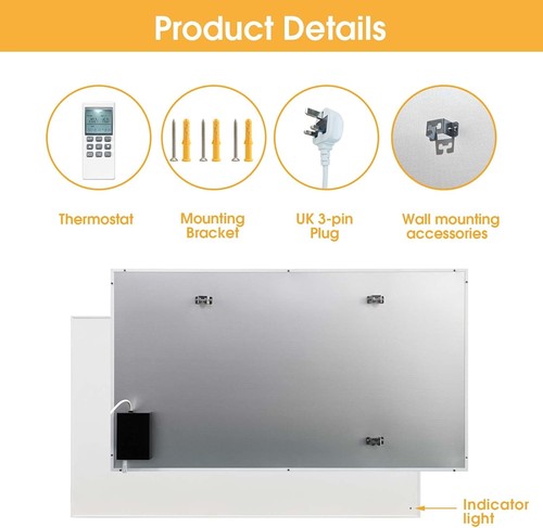Electric heater panel wall - panel,