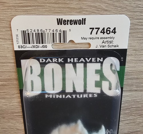 Reaper bones werewolf - -,