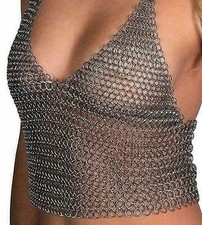 Chainmail Bra Top Women