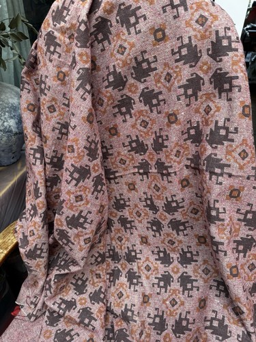 Vintage pink printed woven - vintage,